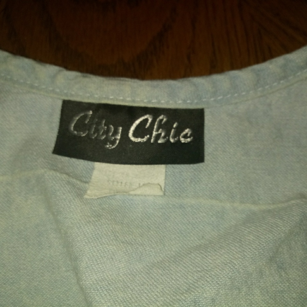 Denim blouse - Picture 3 of 3